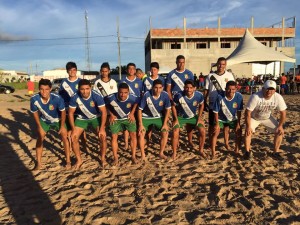 futebol areia
